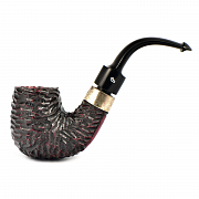 015   Peterson House Pipe - Rusticated Bent P-Lip ( 9 ) -1