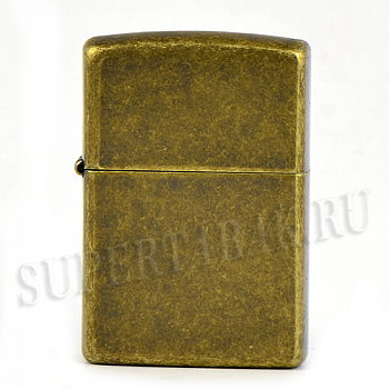  Zippo 201FB - Antique Brass