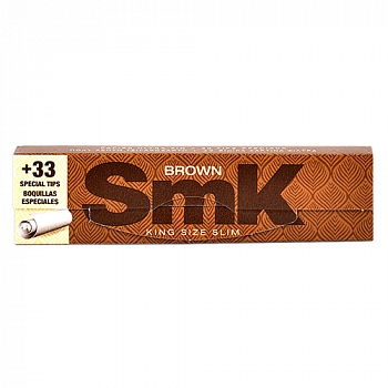   SMK King Size Slim Brown + Tips (33 .)