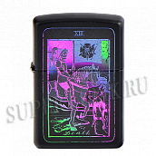  Zippo 49698 - Tarot Card - Black Matte