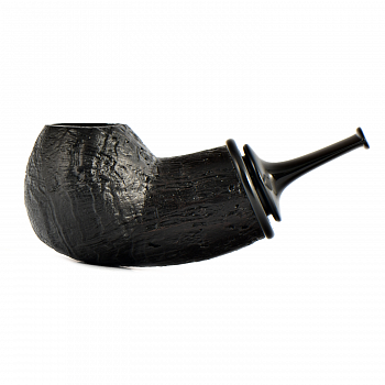  Astra 165 - Reverse Calabash Bent Apple - Black Blast ( )