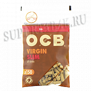    6 OCB Slim Virgin Unbleached (150 )