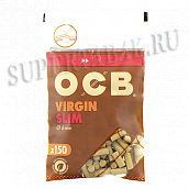    6 OCB Slim Virgin Unbleached (150 )