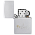  Zippo 48725 - Love Design - Satin Chrome