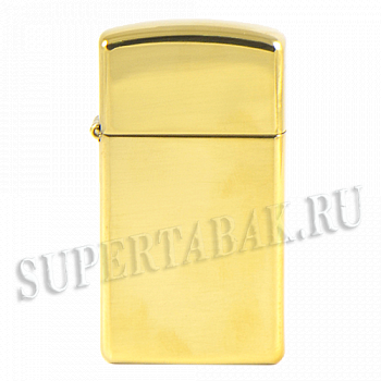  Zippo 1654B - Slim - Solid Brass