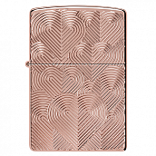  Zippo 48919 - Armor Hearts - Rose Gold