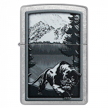  Zippo 48381 - Mountain Lion - Street Chrome