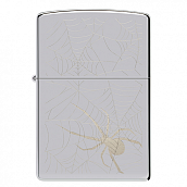  Zippo 48767 - Spider Design - High polish Chrome