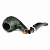  Savinelli Arcobaleno - Rustic Green 626 ( 9 )