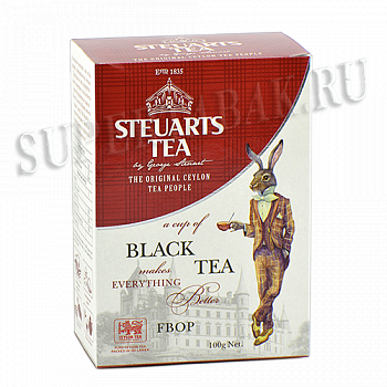  Steuarts FBOP Black Tea - (100)